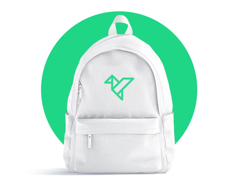 Rucksack mit Japan Icon